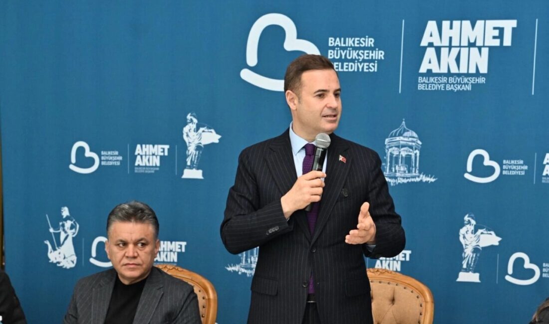 Balıkesir Büyükşehir Belediye Başkanı Ahmet Akın, Balıkesir’de altyapının yıllarca ihmal