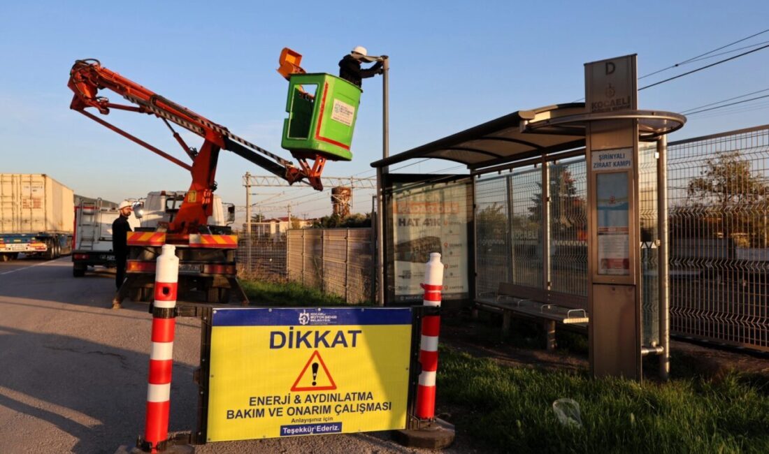 Kocaeli Büyükşehir Belediyesi, kent genelinde vatandaşların güvenli ve konforlu bir