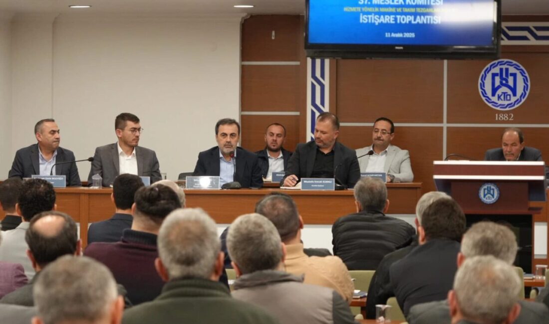 Konya Ticaret Odası (KTO), Meslek Komiteleri ile düzenlediği istişare toplantıları