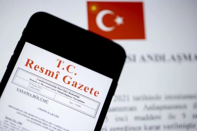 Bugünkü Resmi Gazete'de yayımlanan uluslararası anlaşmalarla hibe ve protokollerin olduğu