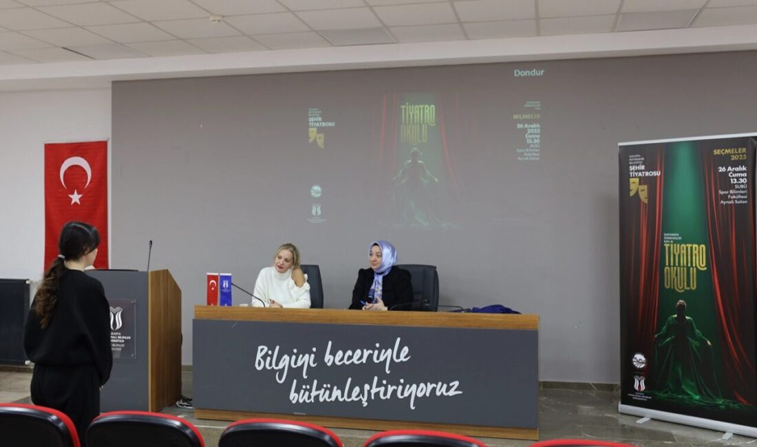 Sakarya Büyükşehir Belediyesi Şehir Tiyatrosu ile Sakarya Uygulamalı Bilimler Üniversitesi