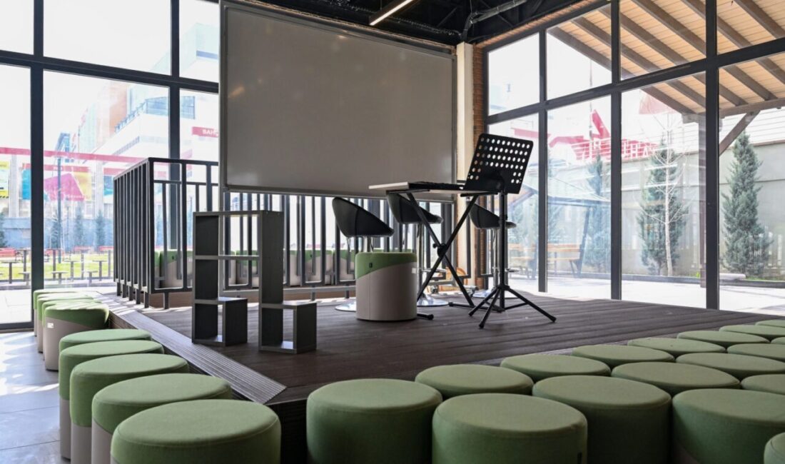 Ankara Büyükşehir Belediyesi tarafından hizmete açılan “Stüdyo Senin-Müzik Stüdyosu”, Başkentli