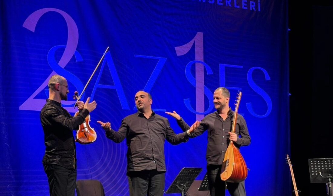Bursa Nilüfer Belediyesi’nin ev sahipliği yaptığı “2Saz 1Ses: Ustalara Saygı”