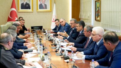 İçişleri Bakanlığı koordinasyonunda Ankara’da düzenlenen toplantıda, maden işçilerinin süren eylemleri