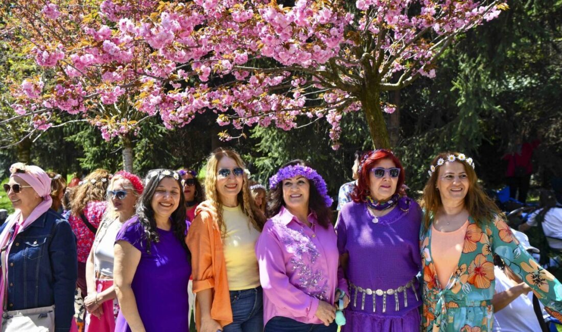 Ankara Büyükşehir Belediyesi’ne bağlı kadın lokallerinin üyelerinin katılımıyla Dikmen Vadisi’nde