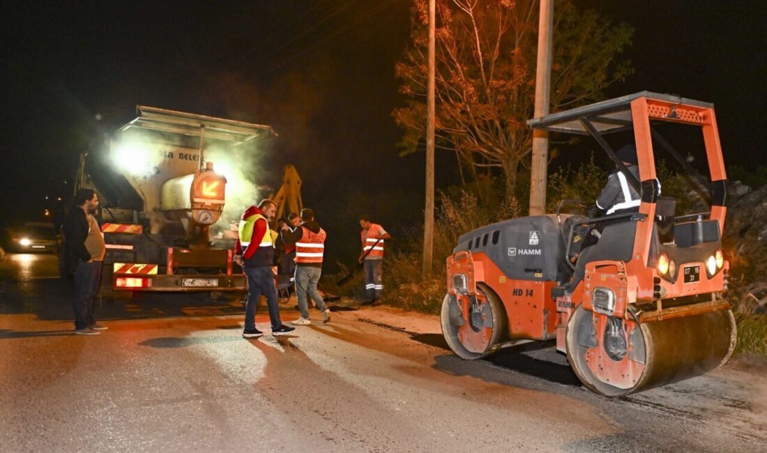 Antalya Muratpaşa Belediyesi, yetki alanı dışında yer almasına rağmen, Yeşilova