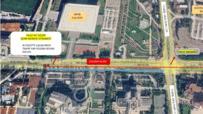 Antalya Büyükşehir Belediyesi 6. Etap asfalt çalışmasını Sakıp Sabancı Bulvarı