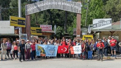 Antalya Büyükşehir Belediyesi, Turizm Haftası etkinlikleri kapsamında "Yeşilçam Doğa Yürüyüşü"