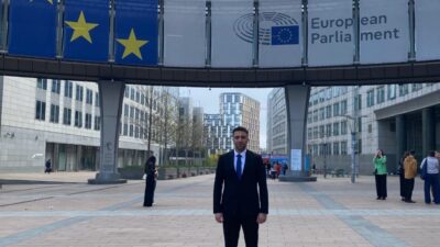 Eurodesk Gençlik Delegasyonu’na Türkiye’den seçilen tek temsilcisi olan Konya Büyükşehir