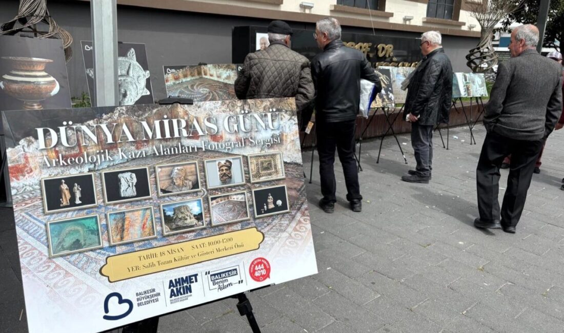 Balıkesir’de, 18 Nisan Dünya Miras Günü kapsamında düzenlenen “Arkeolojik Kazı