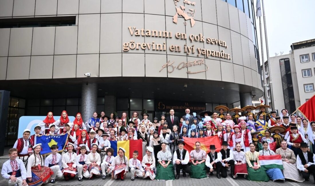 Bu yıl ikincisi düzenlenen Balıkesir Uluslararası Çocuk Festivali kapsamında dokuz