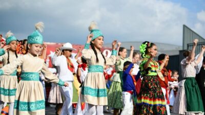 Bu yıl ikincisi düzenlenen Balıkesir Uluslararası Çocuk Festivali kapsamında düzenlenen