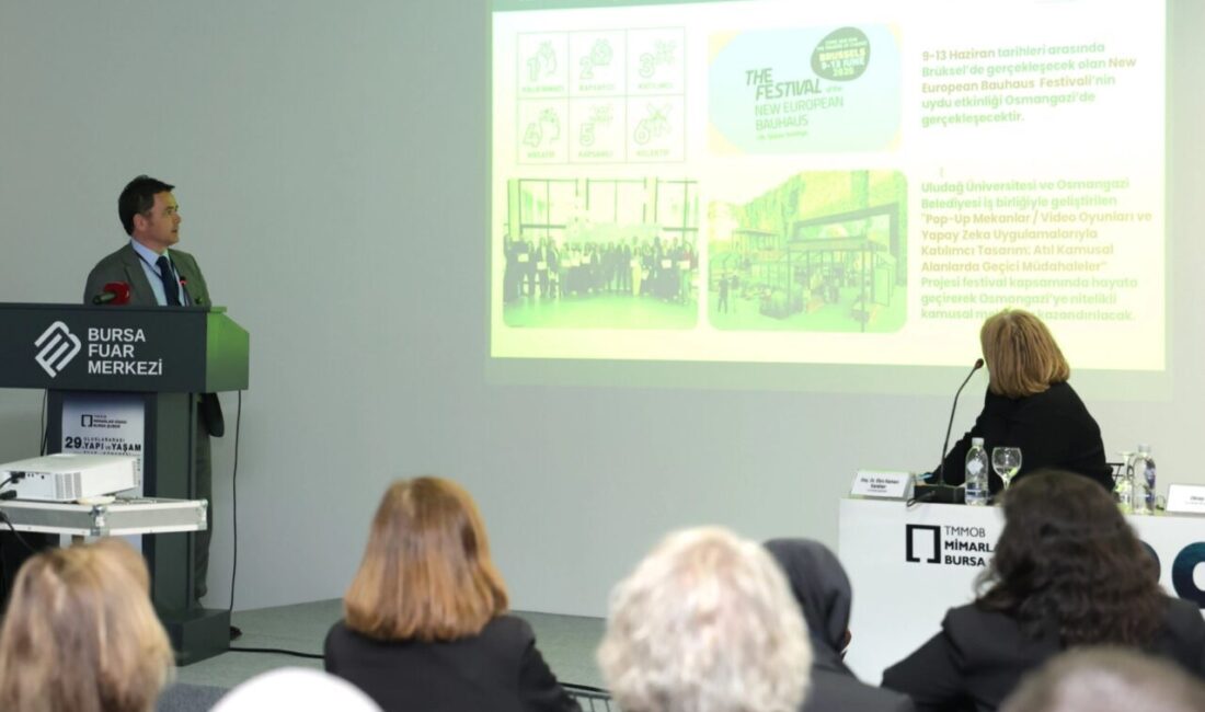 Mimarlar Odası Bursa Şubesi tarafından “Yaşamın, Kentlerin ve Mimarlığın Geleceği”