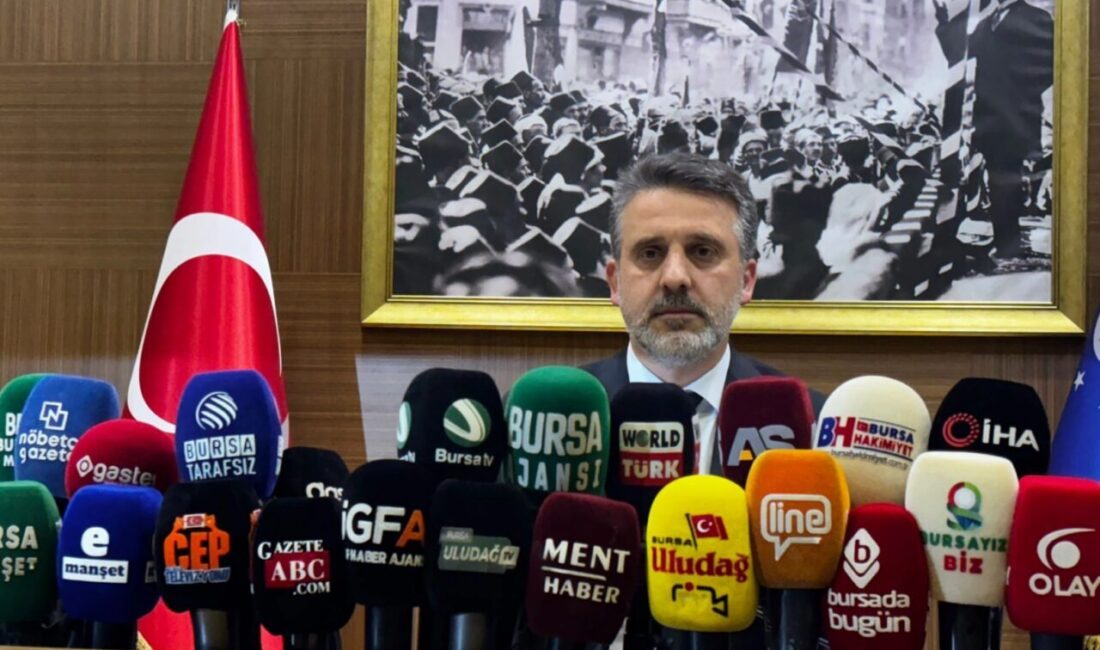 Bursa Büyükşehi Belediye Başkan Vekili Şahin Biba, su fiyatlarıyla ilgili