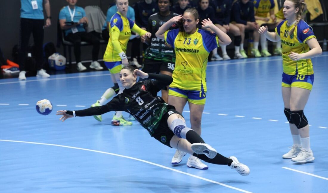 Bursa Büyükşehir Belediyespor, EHF Kadınlar Avrupa Kupası yarı finali ilk