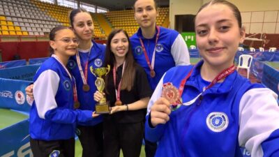 Bursa Büyükşehir Belediyespor Masa Tenisi Takımı sezonu dördüncü sırada tamamladı