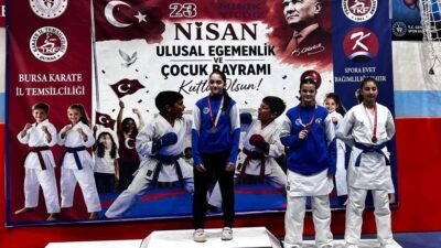 23 Nisan Ulusal Egemenlik ve Çocuk Bayramı nedeniyle düzenlenen Karate