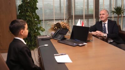 23 Nisan Ulusal Egemenlik ve Çocuk Bayramı kapsamında yapılan temsili