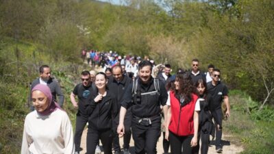 Bursa'da Yenişehir Belediyesi tarafından düzenlenen Doğa Yürüyüşü’ne; Bursa, İznik ve