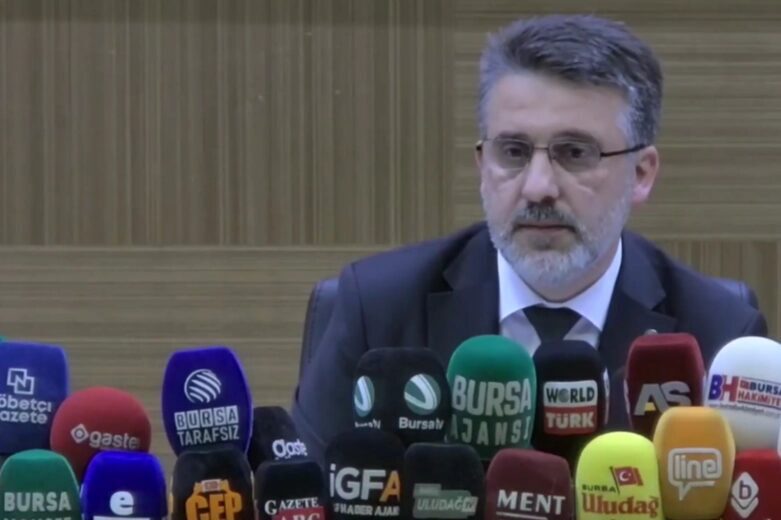 Bursa Büyükşehir Belediye Başkanı Mustafa Bozbey'in tutuklanması sonrası, Başkan Vekili