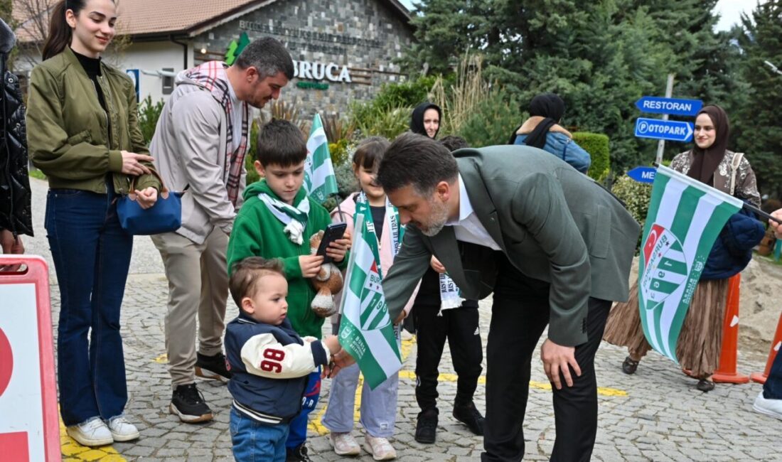 Bursa Büyükşehir Belediye Başkan Vekili Şahin Biba, şampiyonluk maçı öncesinde