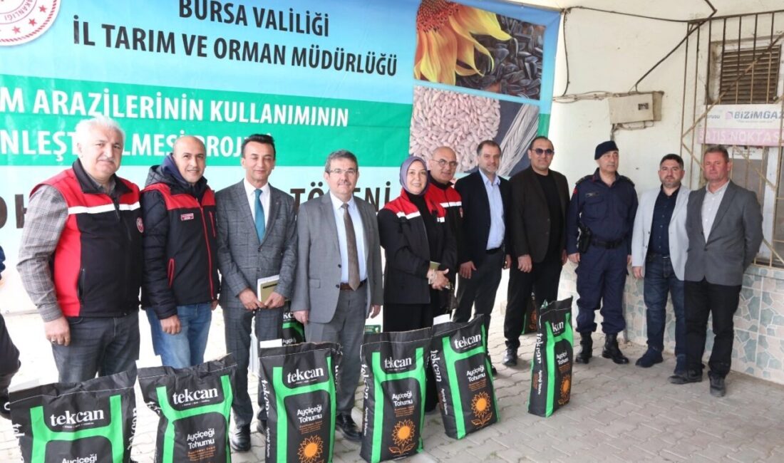 Bursa'da tarımsal üretimi güçlendirmek ve tarım arazilerini daha etkin kullanmak