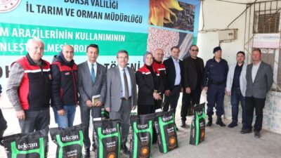 Bursa'da tarımsal üretimi güçlendirmek ve tarım arazilerini daha etkin kullanmak
