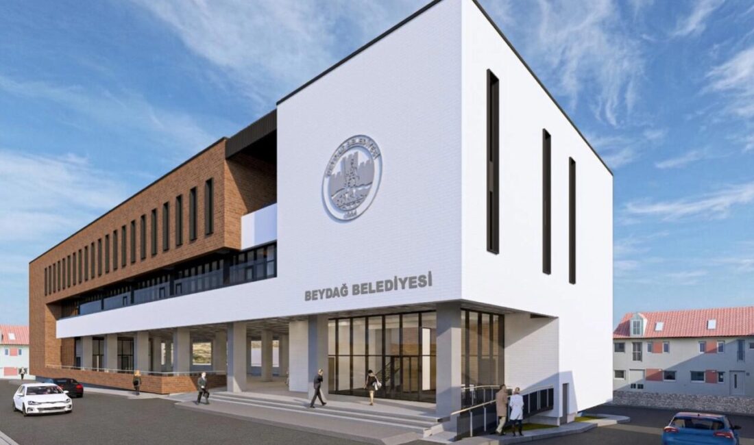 İzmir Büyükşehir Belediyesi, Beydağ ilçesine içinde belediye hizmet binası, düğün