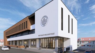 İzmir Büyükşehir Belediyesi, Beydağ ilçesine içinde belediye hizmet binası, düğün