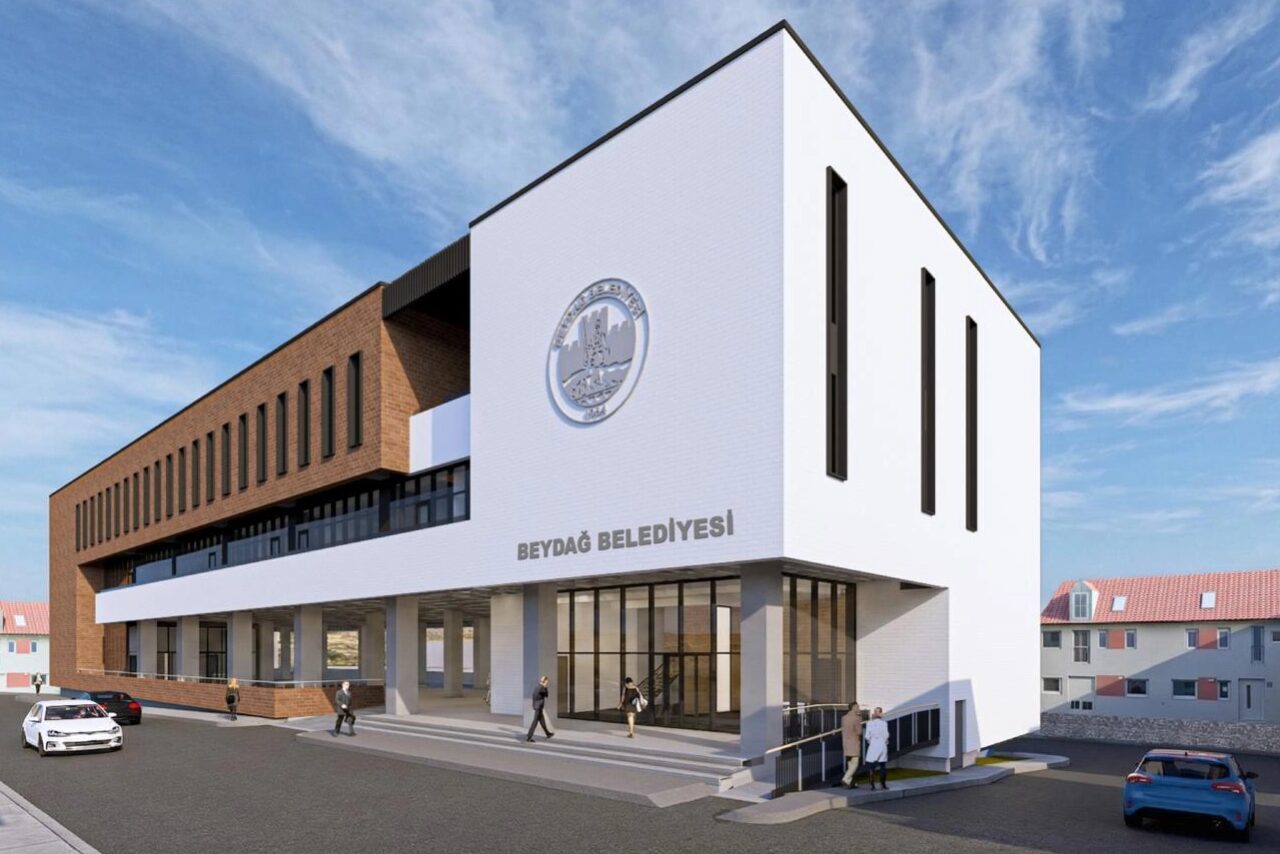 İzmir Büyükşehir Belediyesi, Beydağ ilçesine içinde belediye hizmet binası, düğün