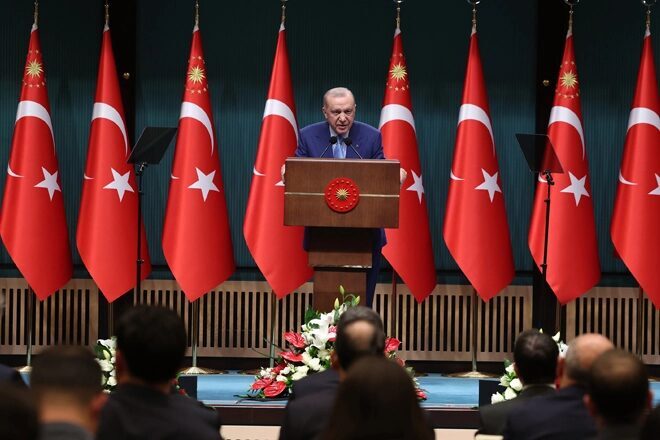 Cumhurbaşkanı Recep Tayyip Erdoğan, Kabine Toplantısı sonrası yaptığı açıklamada Kahramanmaraş