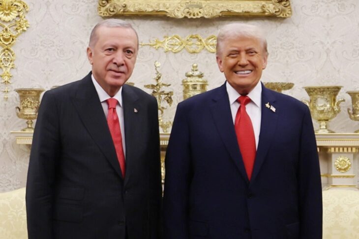 Cumhurbaşkanı Recep Tayyip Erdoğan, Amerika Birleşik Devletleri (ABD) Başkanı Donald