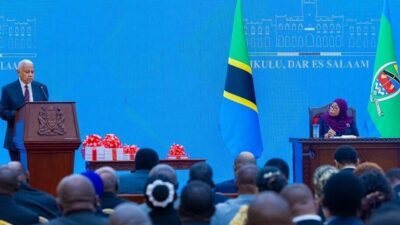 Tanzanya Birleşik Cumhuriyeti Cumhurbaşkanı Ekselansları Dr. Samia Suluhu Hassan, bugün