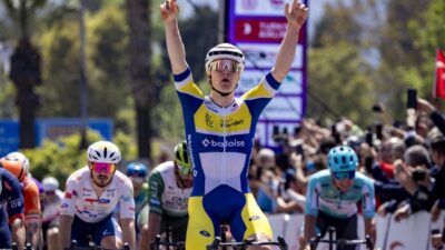 61. Cumhurbaşkanlığı Türkiye Bisiklet Turu’nun Çeşme–Selçuk etabını Team Flanders-Baloise sporcusu