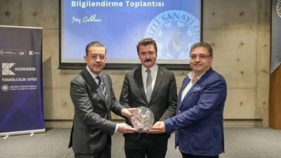 KOSGEB iş birliğinde Denizli Sanayi Odası ev sahipliğinde düzenlenen bilgilendirme