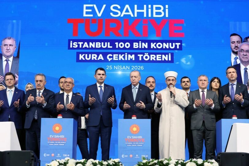 Cumhurbaşkanı Erdoğan, “Ev Sahibi Türkiye” İstanbul kura çekim töreninde yaptığı