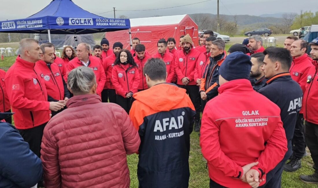 Gölcük Belediyesi’nin olası afetlere karşı hazırlıklarını güçlendirmek amacıyla oluşturduğu arama