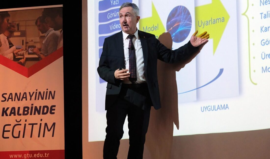 TÜBA üniversite konferansları kapsamında Prof. Dr. Mehmet Çelik’i ağırlayan GTÜ'de,