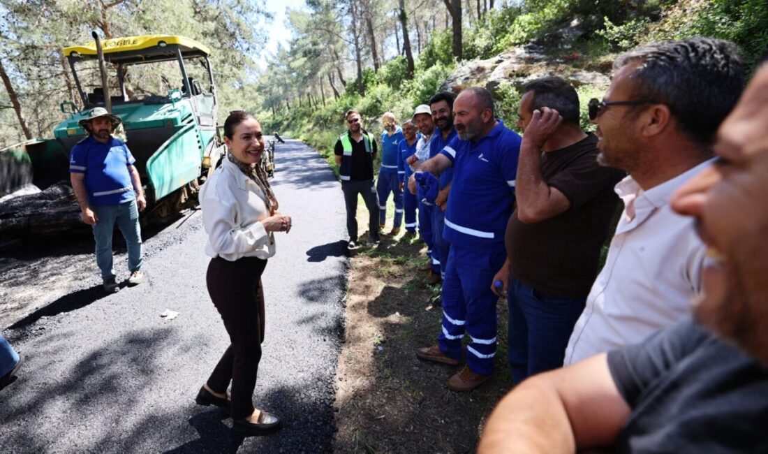 Efes Selçuk Belediye Başkanı Filiz Ceritoğlu Sengel, Pamucak’ta devam eden