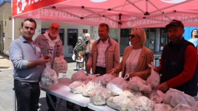 İzmit Belediyesi, kendi üretim tesisinde yetiştirdiği istiridye mantarlarını vatandaşlara ücretsiz