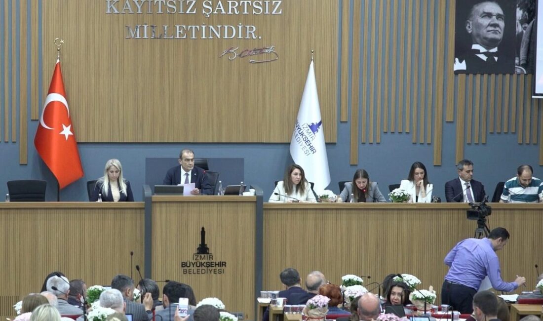 İzmir Büyükşehir Belediyesi İZSU Genel Müdürlüğü’nün Nisan ayı olağanüstü genel