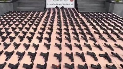 İstanbul ve Adana’daki büyük operasyonda 1.107 ruhsatsız tabanca ve çok