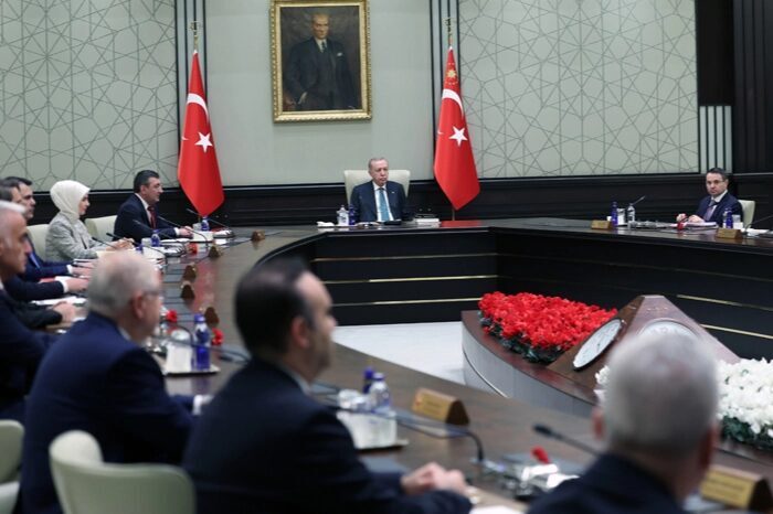 Cumhurbaşkanı Recep Tayyip Erdoğan başkanlığında bugün Cumhurbaşkanlığı Külliyesi'nde yapılacak Kabine