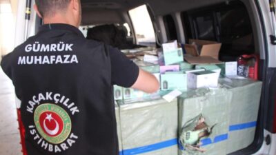 Ticaret Bakanlığı Gümrükler Muhafaza ekipleri, Kapıkule Gümrük Kapısı’nda gerçekleştirdiği operasyonda