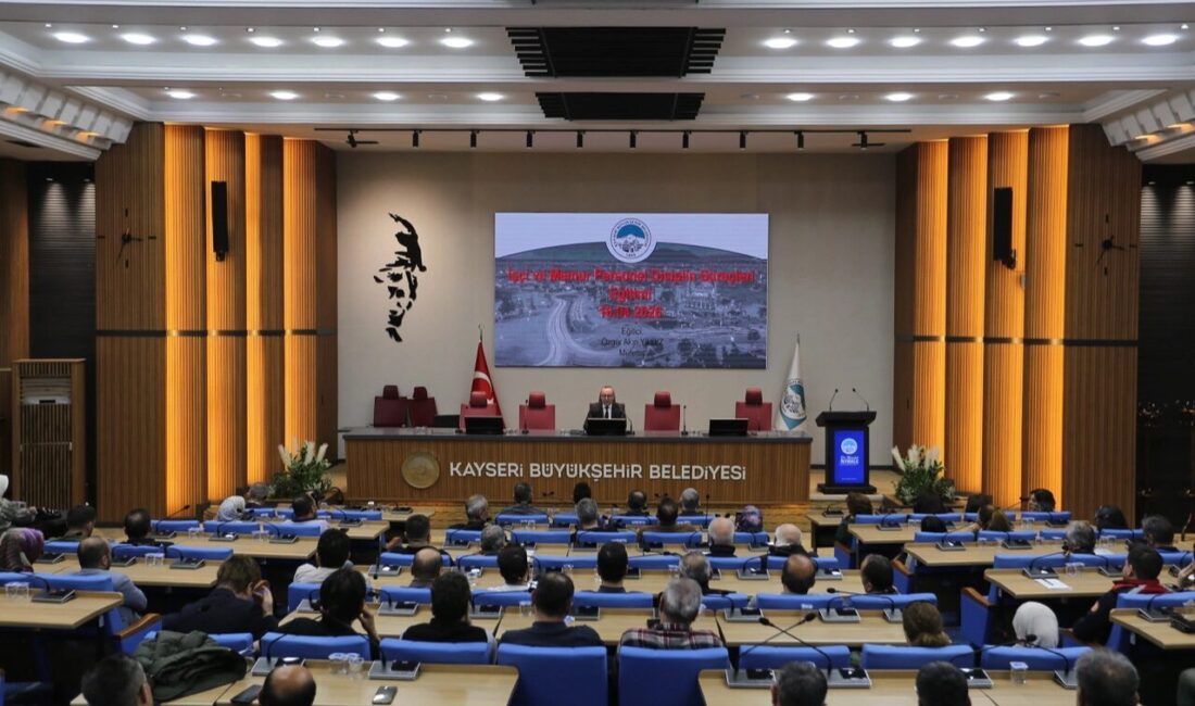 Kayseri Büyükşehir Belediyesi, personelinin kurumsal kapasitesini artırmak ve disiplin süreçlerinde