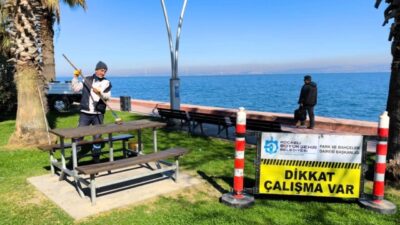 Kocaeli Büyükşehir Belediyesi, yaz sezonu öncesinde sahil bölgelerinde bakım ve