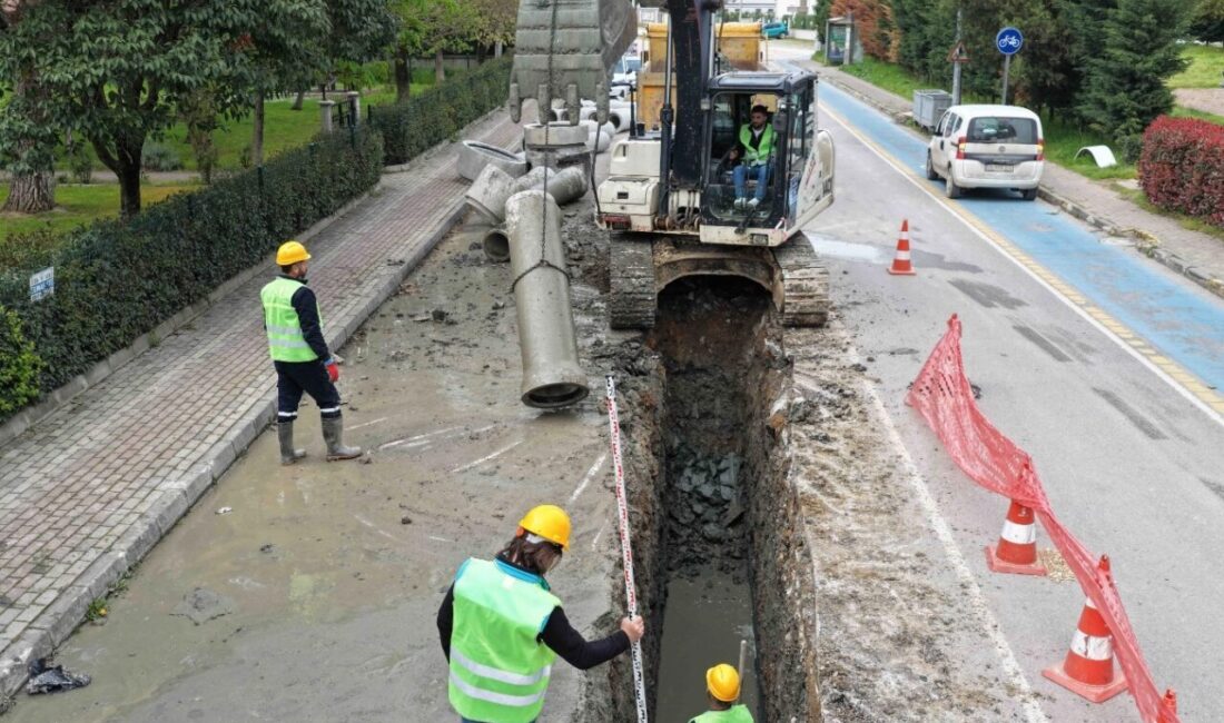 Kocaeli Büyükşehir Belediyesi İSU Genel Müdürlüğü, kent genelinde altyapı hatlarını