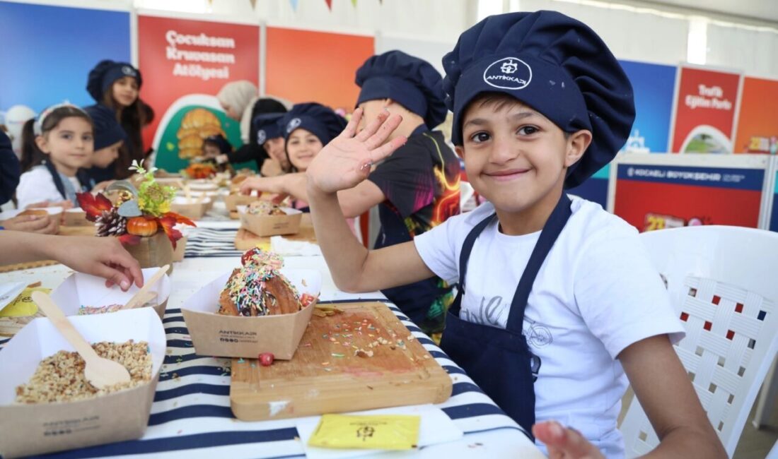 Kocaeli Büyükşehir Belediyesi’nin 23 Nisan Şenliği, çocukların en keyifli anlarına