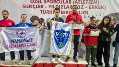 DOSD Meram Spor Kulübü’nün özel sporcuları Samsun’da tarih yazdı. 54