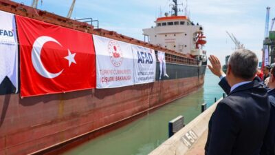 AFAD, Türk Kızılay ve Mersin Valiliği koordinasyonunda hazırlanan yaklaşık 730